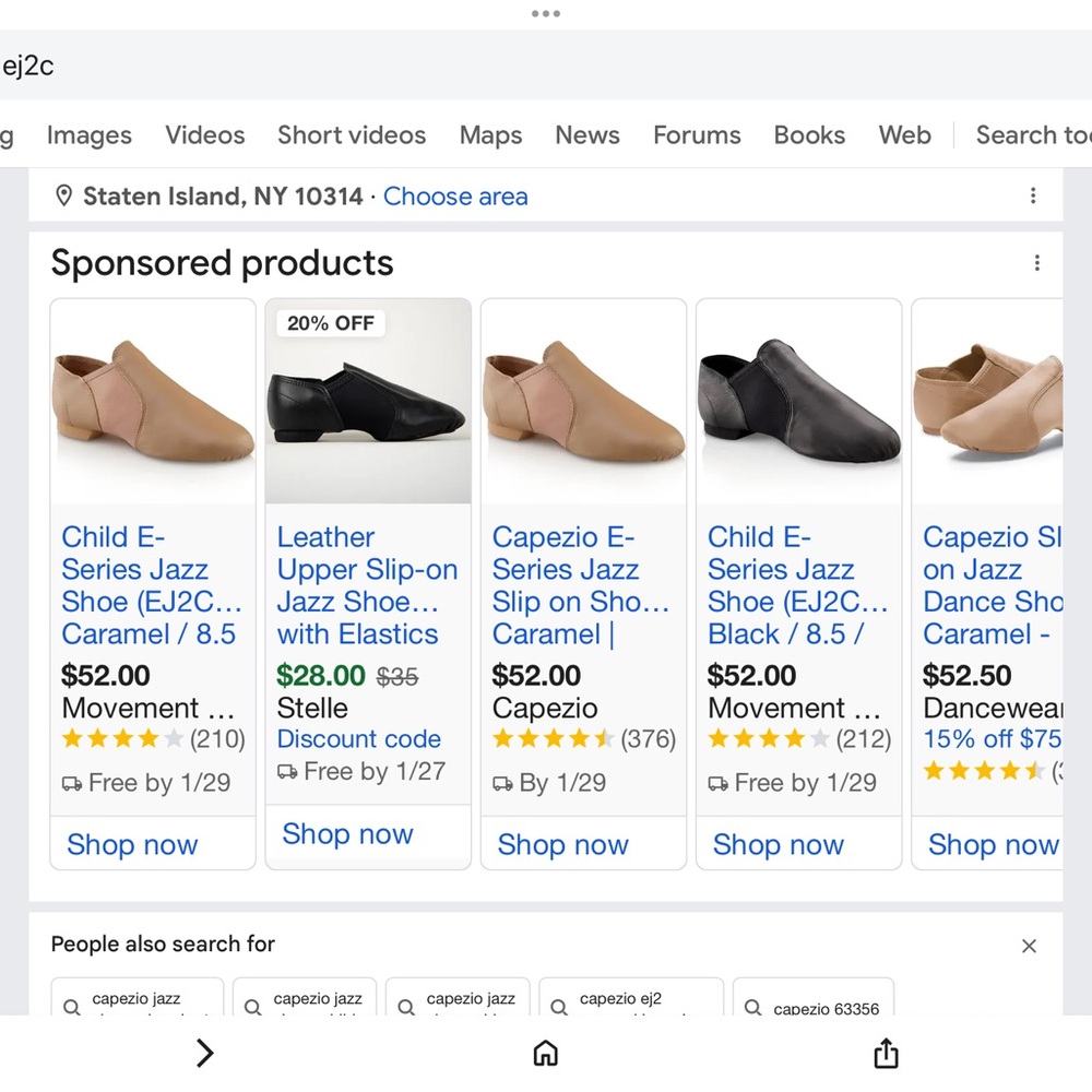 Capezio Dance shoes,